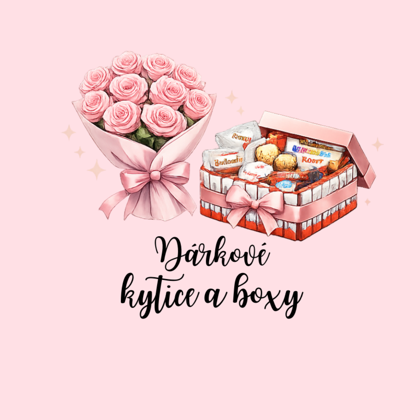 Dárkové kytice a boxy