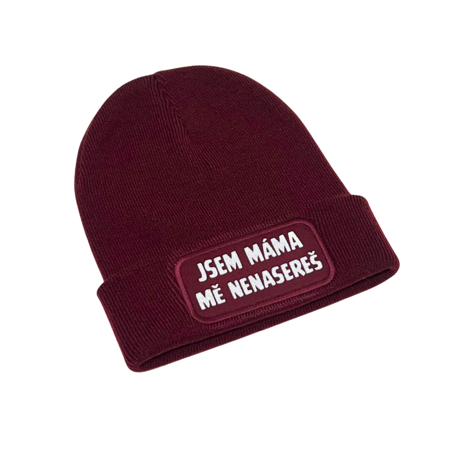 Čepice Jsem máma mě nenasereš