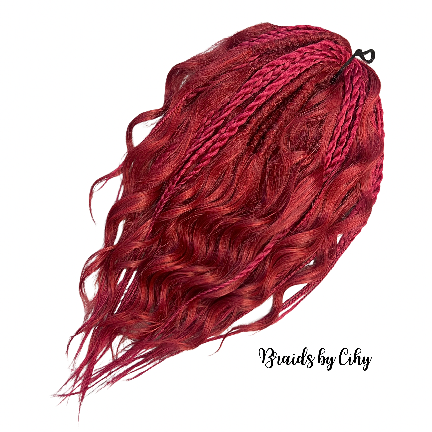 Boho set Červený (krátká verze 45cm)