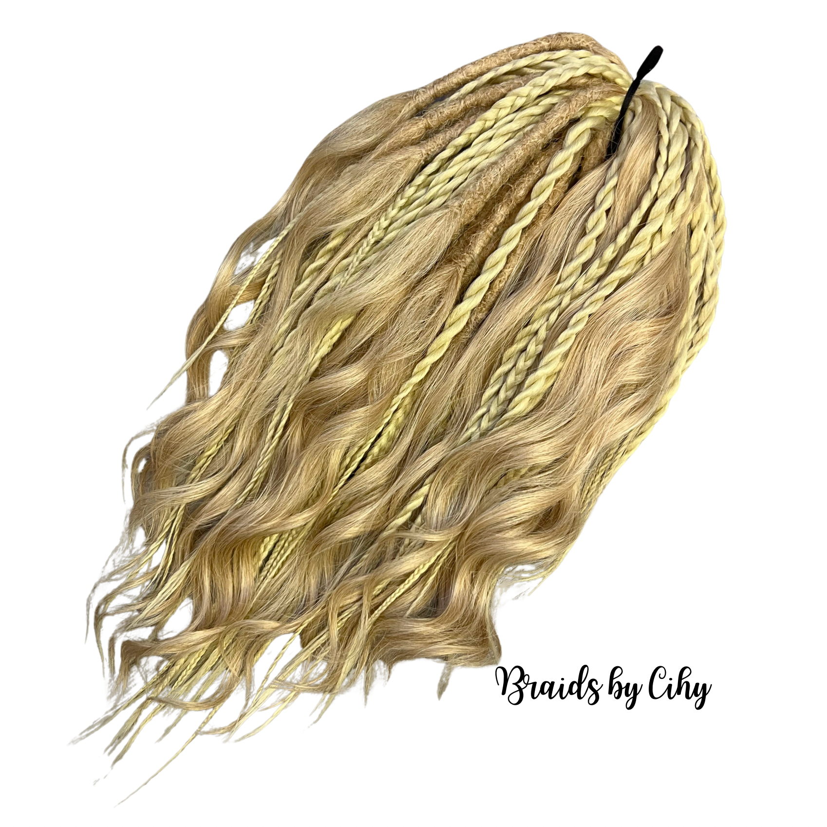Boho set Blond (krátká verze 45cm)