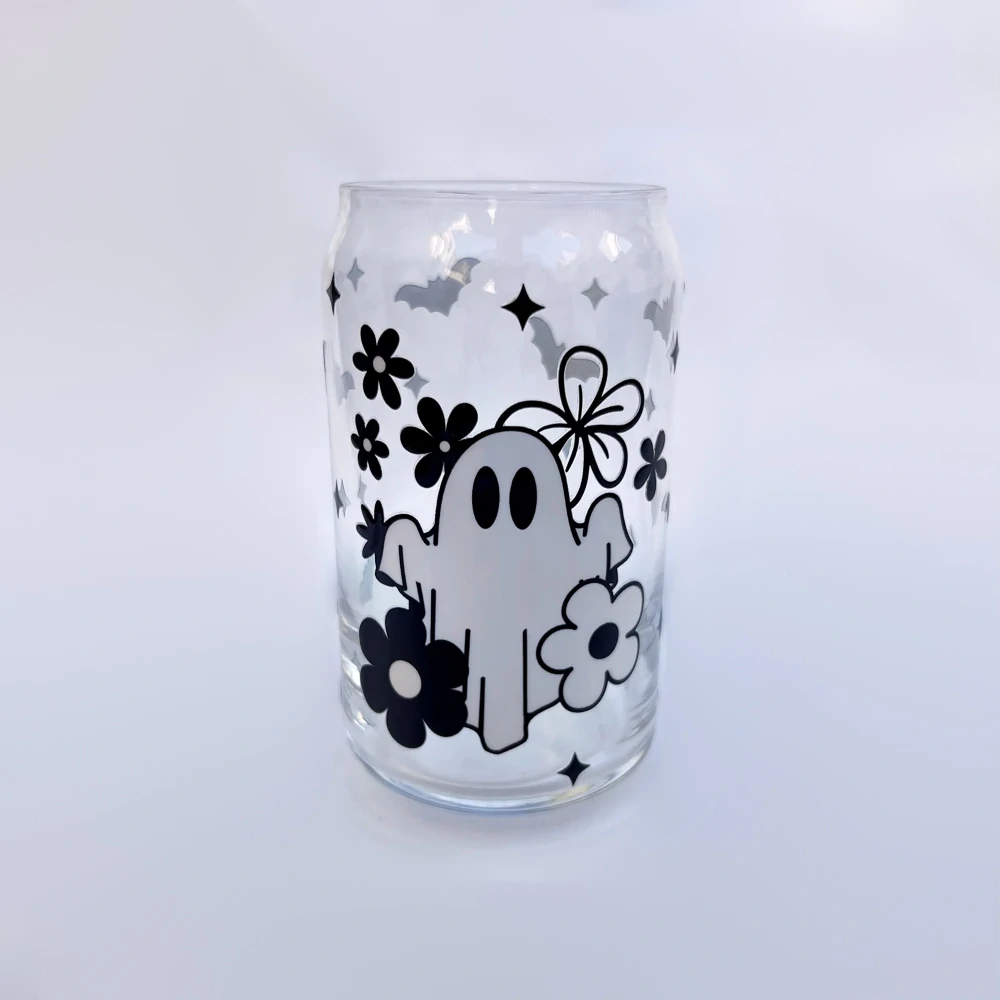 Sklenička Flower ghost