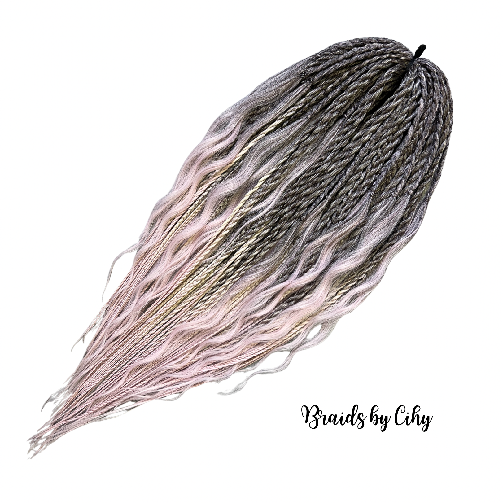 Boho set Hnědo-blond-rosegold