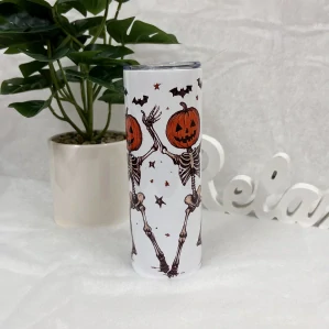 Tumbler Dancing skeletons