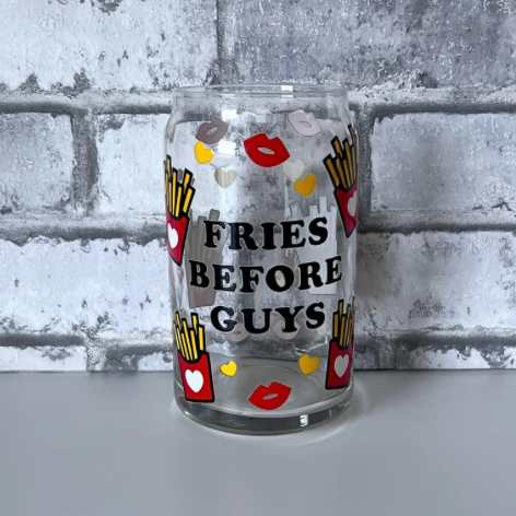 Sklenička Fries before guys