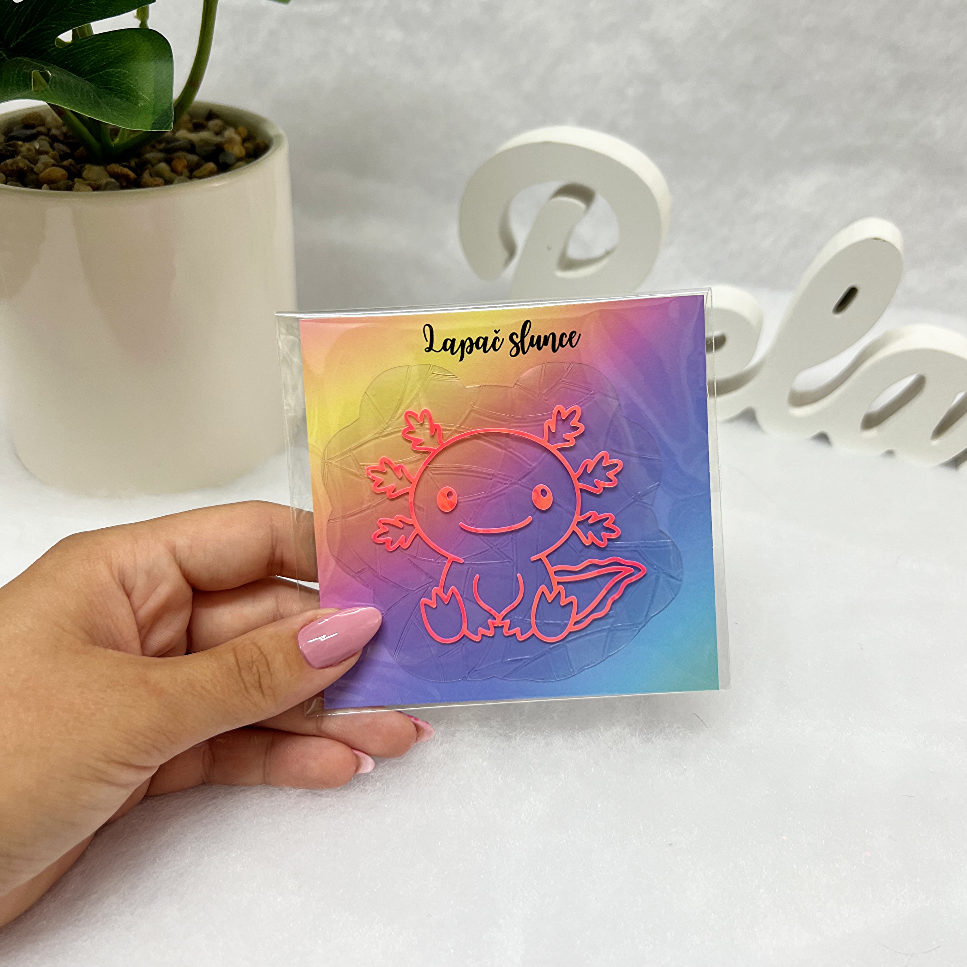 Suncatcher Axolotl
