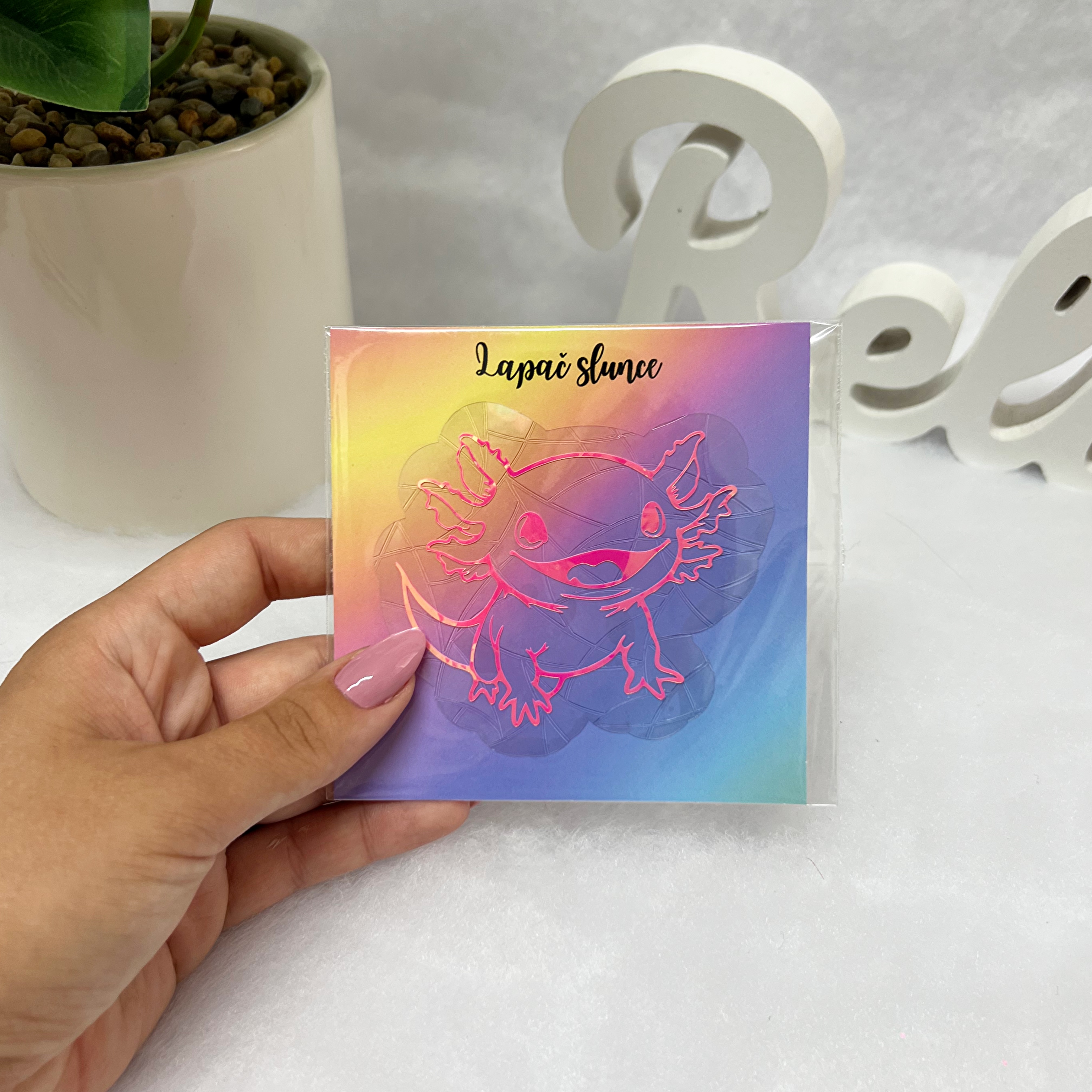 Suncatcher Axolotl 2