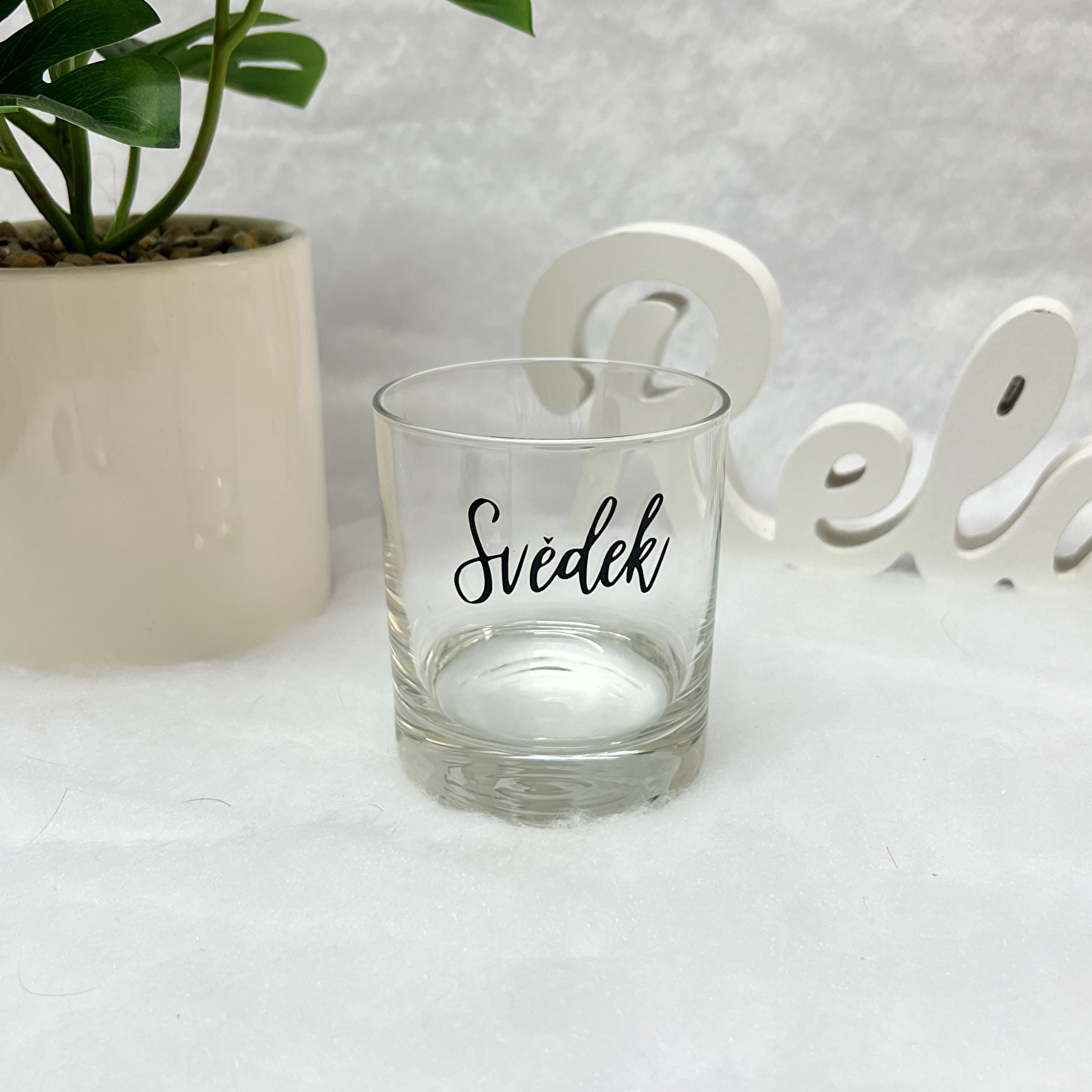 Sklenička na whisky Svědek 310ml
