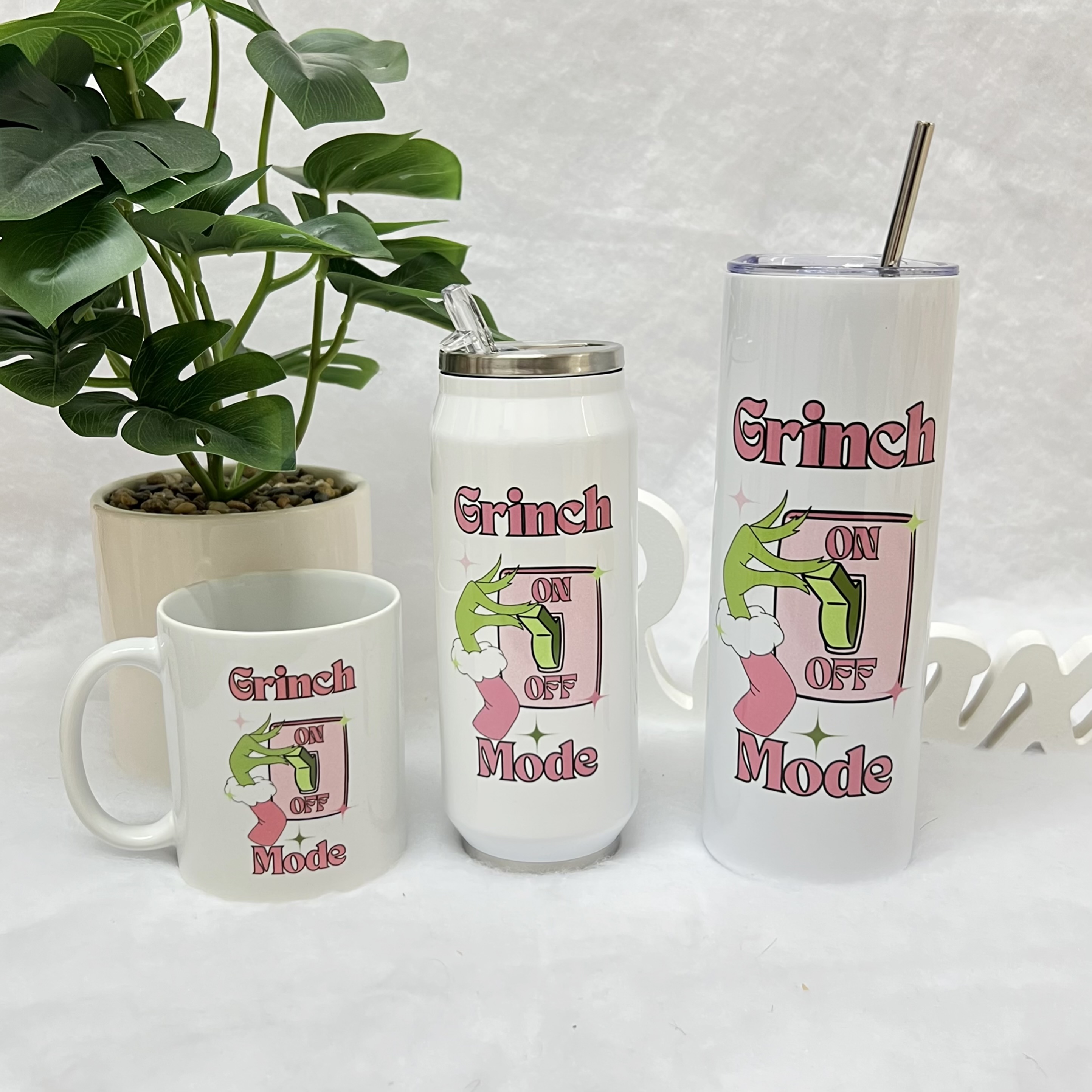 Hrnek Grinch mode ON/OFF  300ml