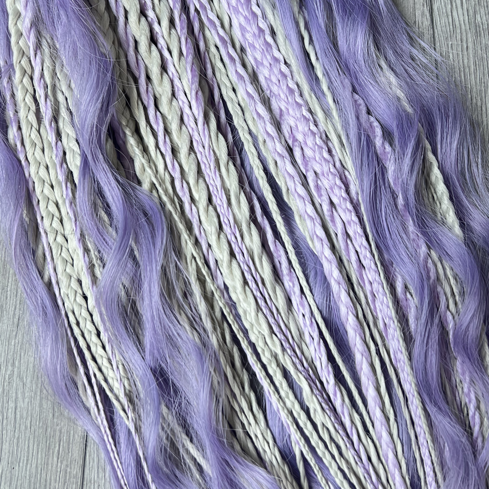 Boho set Fialovo-šedý