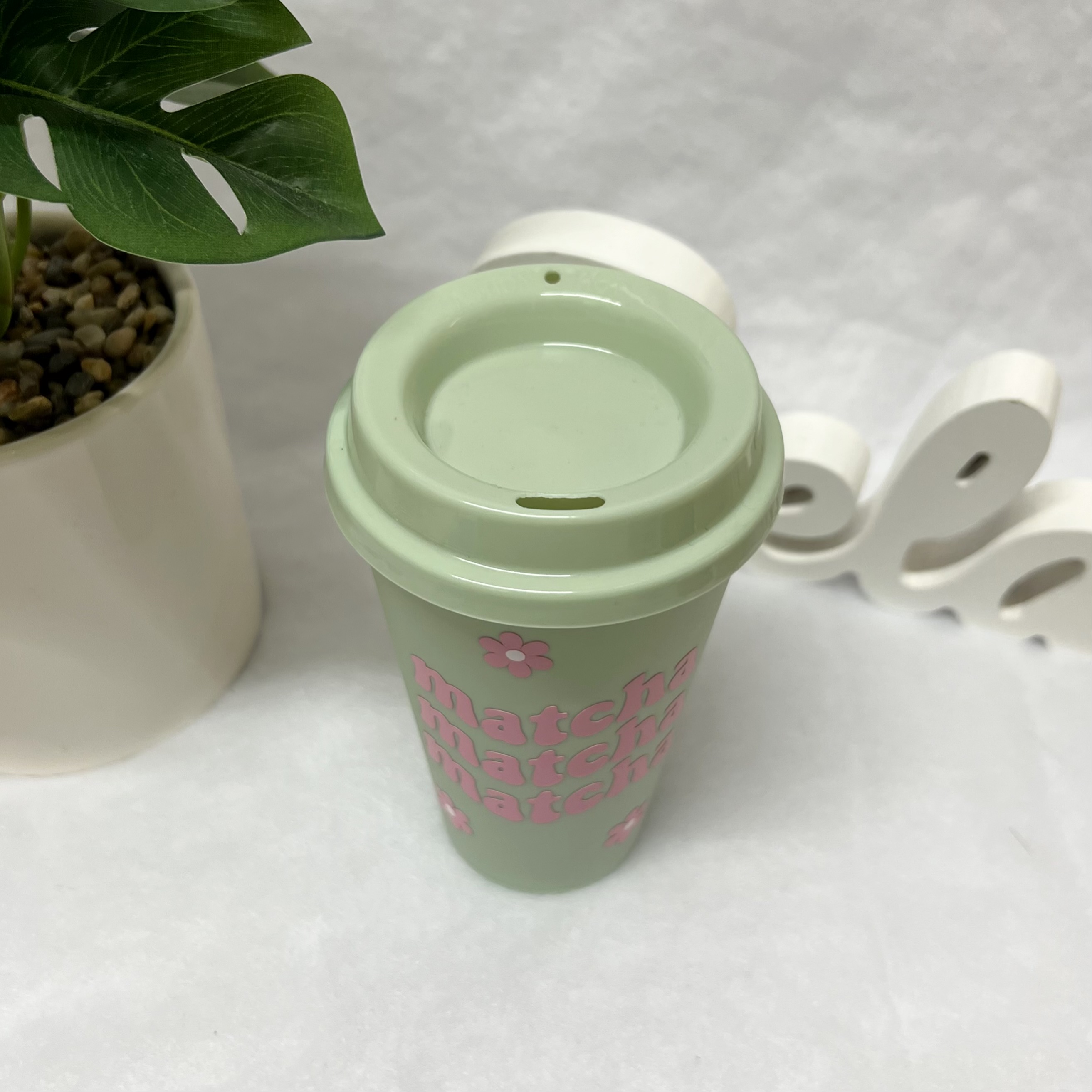 TO GO kelímek Matcha světle zelený