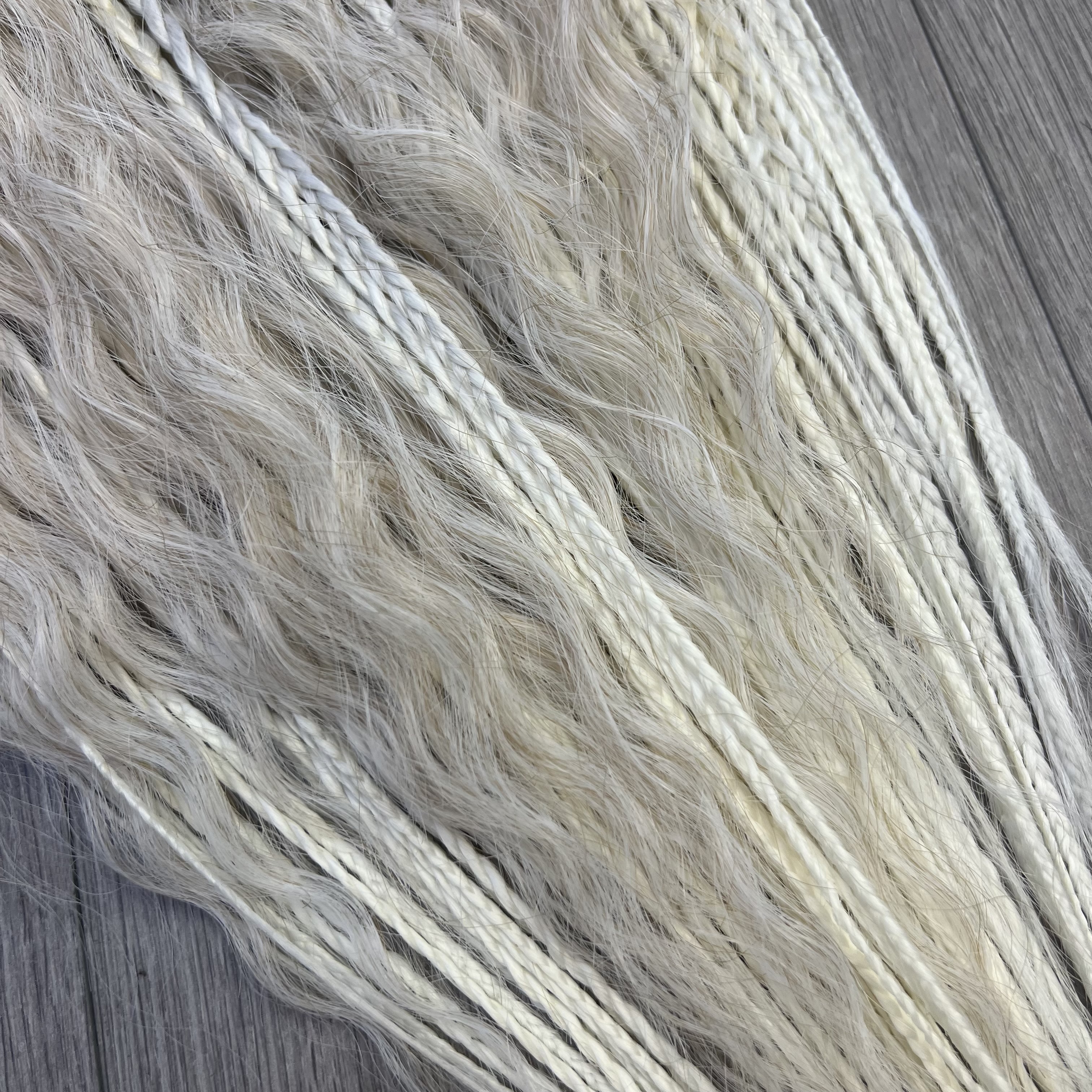 Boho set Blond-bílé ombre