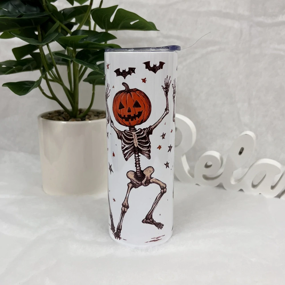 Tumbler Dancing skeletons